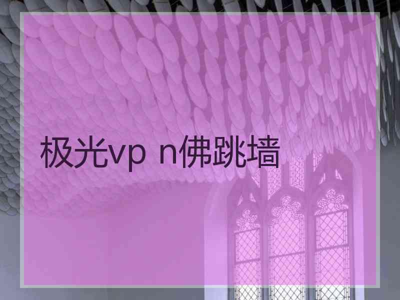 极光vp n佛跳墙