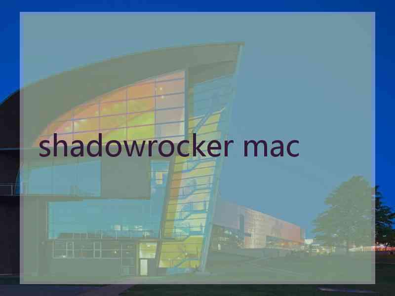 shadowrocker mac