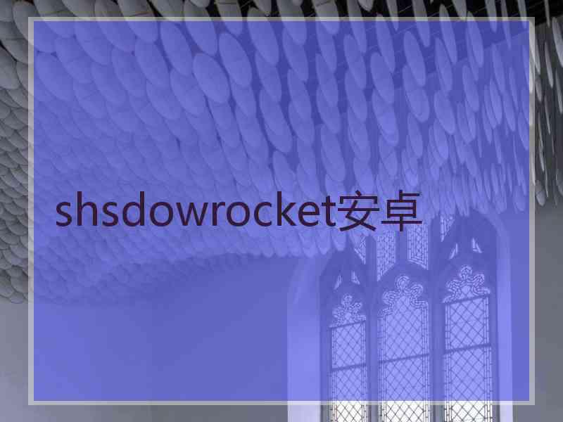 shsdowrocket安卓