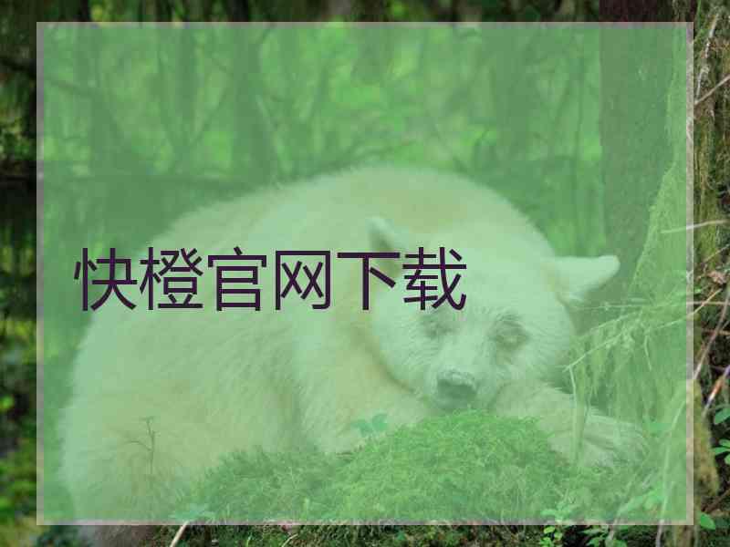 快橙官网下载