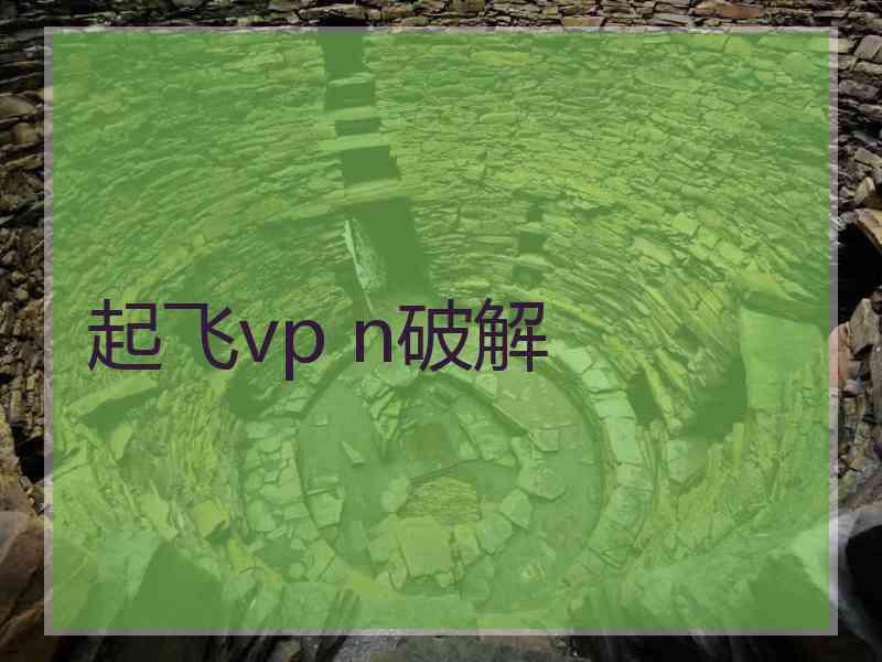 起飞vp n破解