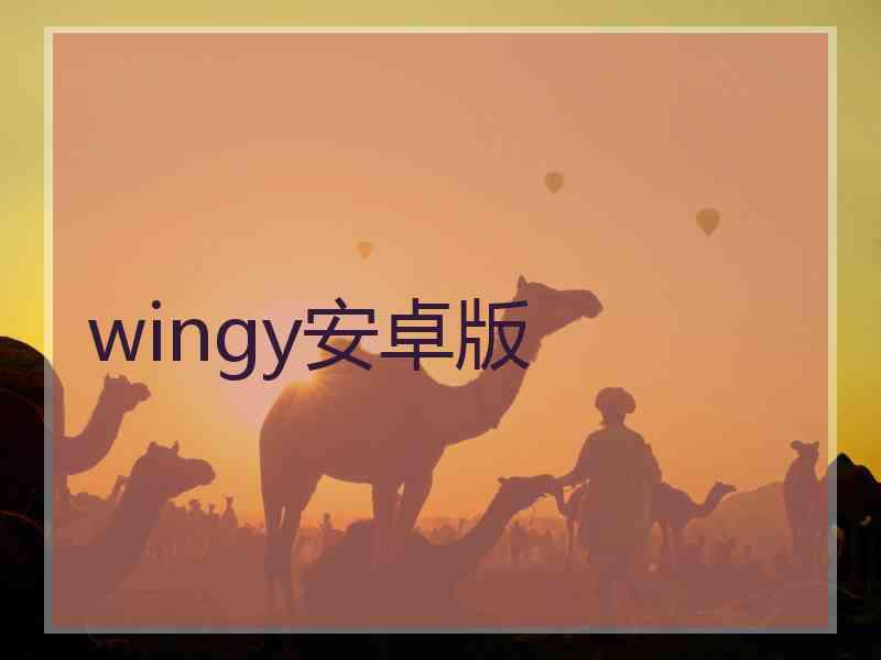 wingy安卓版