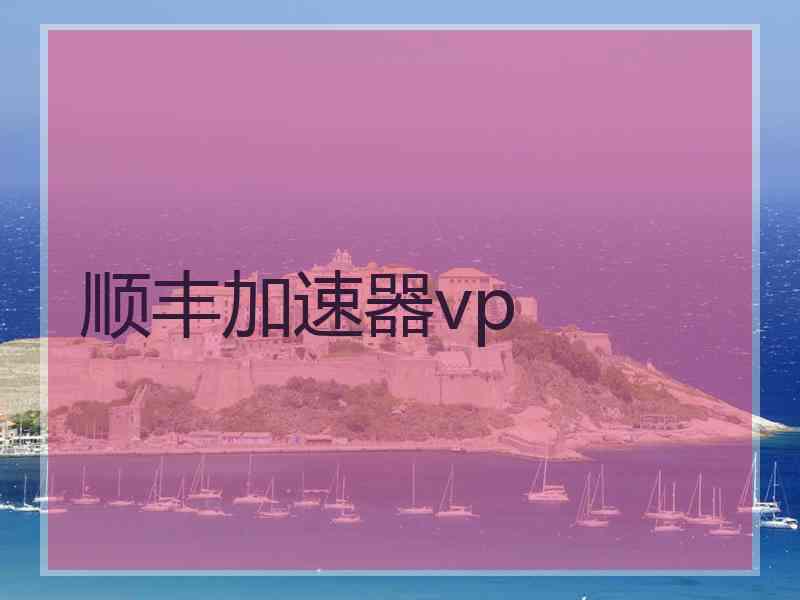 顺丰加速器vp