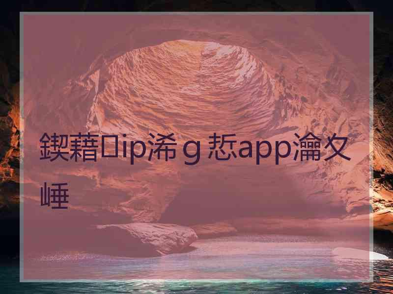 鍥藉ip浠ｇ悊app瀹夊崜