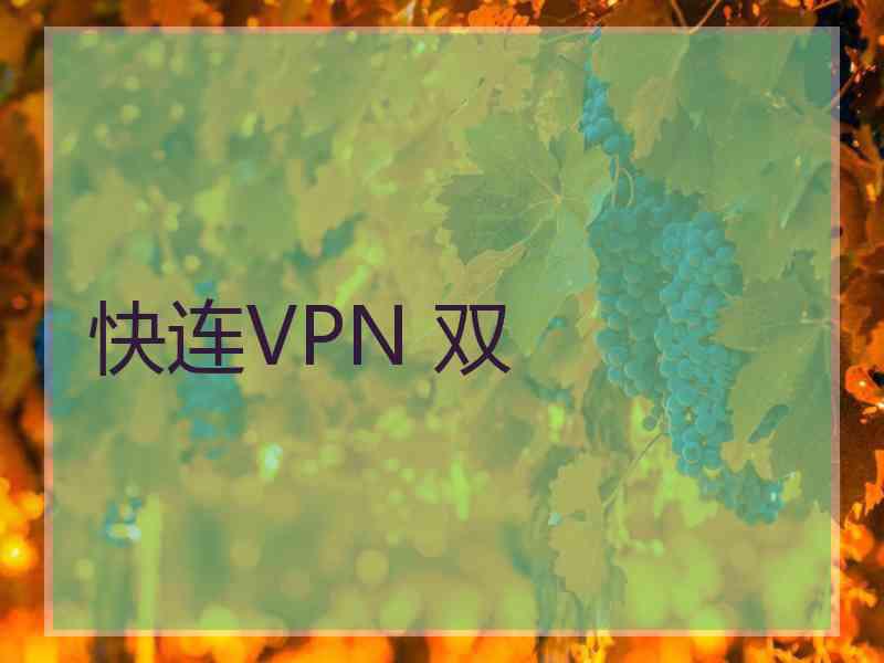 快连VPN 双