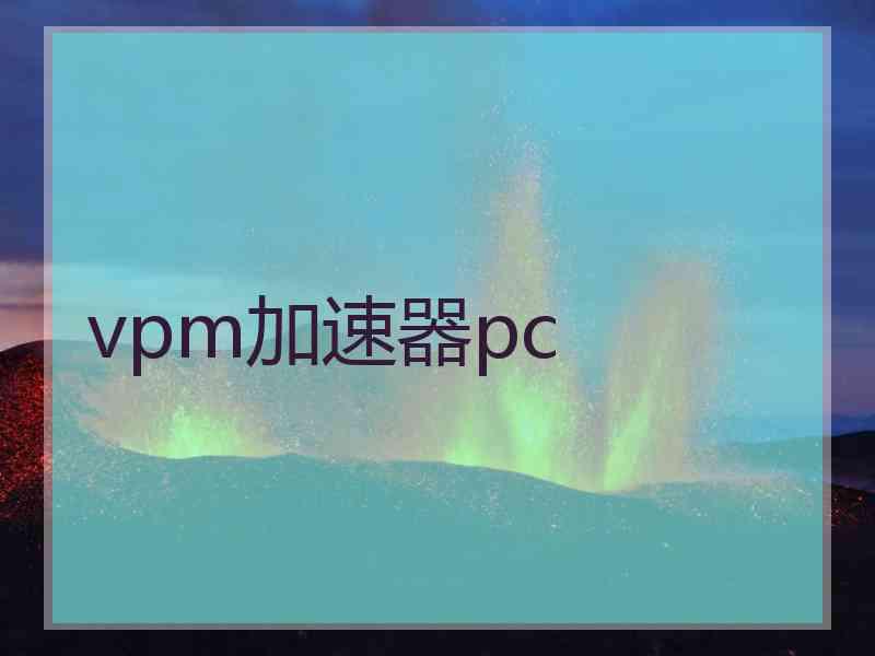 vpm加速器pc