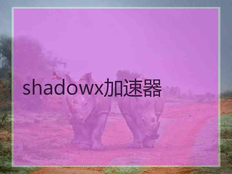 shadowx加速器