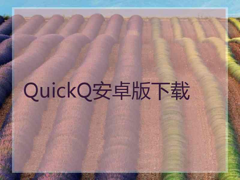 QuickQ安卓版下载