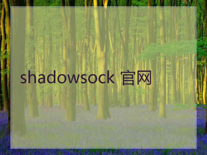 shadowsock 官网