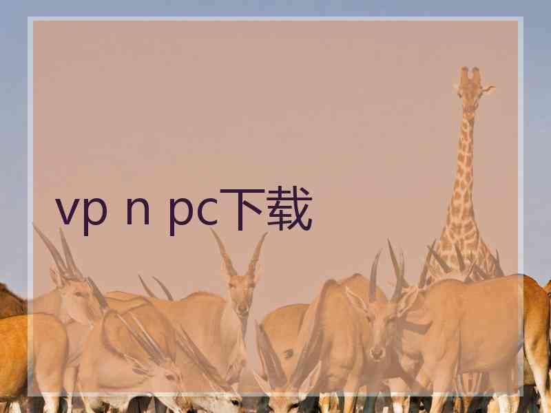 vp n pc下载