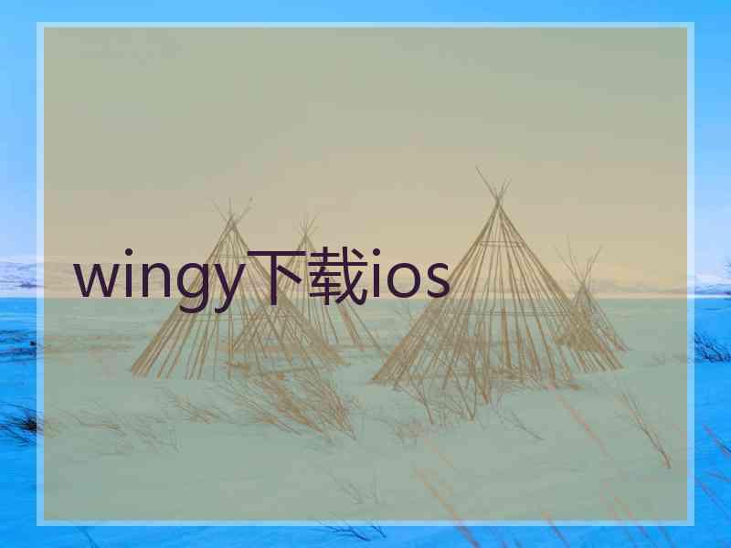 wingy下载ios