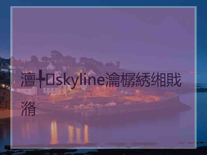 澶╄skyline瀹樼綉缃戝潃