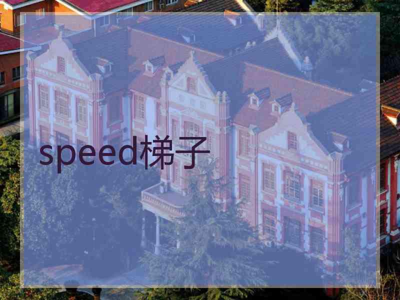 speed梯子