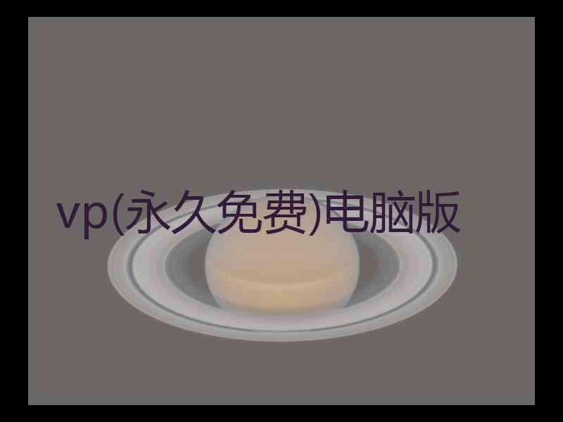 vp(永久免费)电脑版