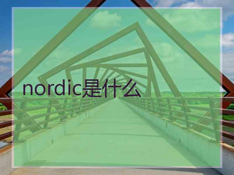 nordic是什么