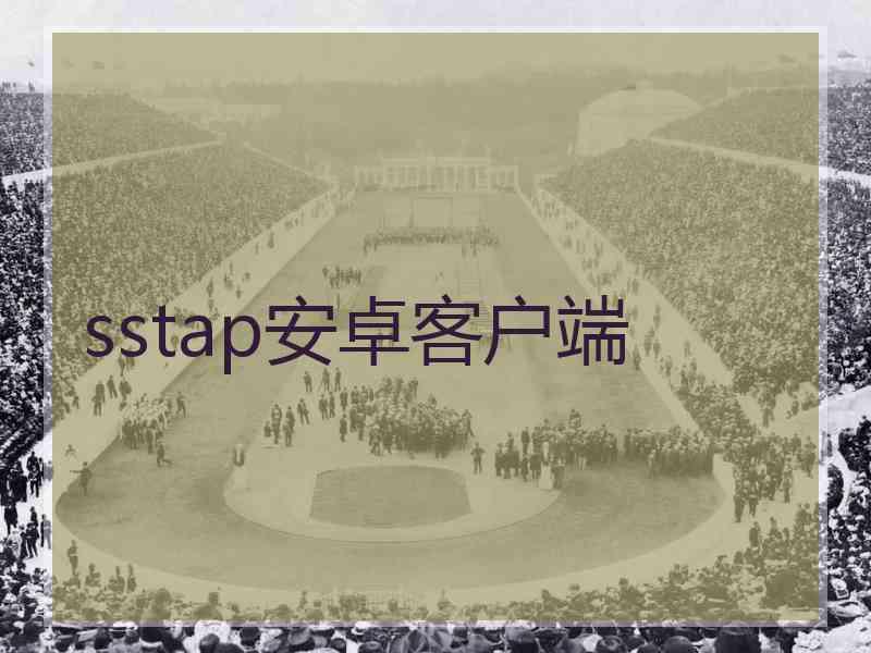 sstap安卓客户端