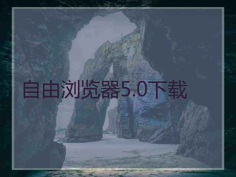 自由浏览器5.0下载