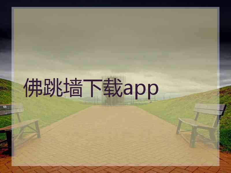 佛跳墙下载app