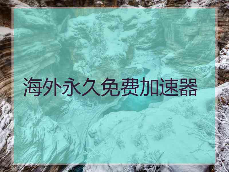 海外永久免费加速器