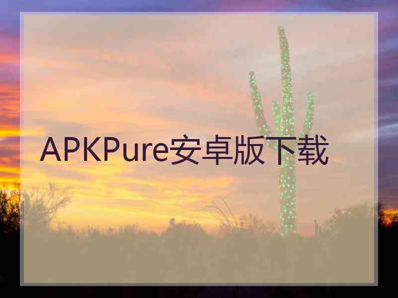 APKPure安卓版下载