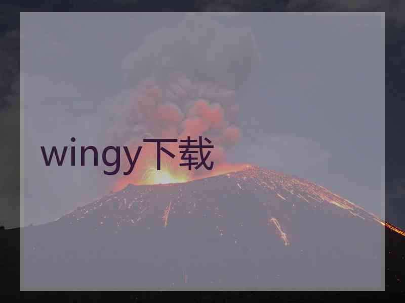 wingy下载