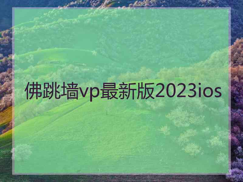 佛跳墙vp最新版2023ios