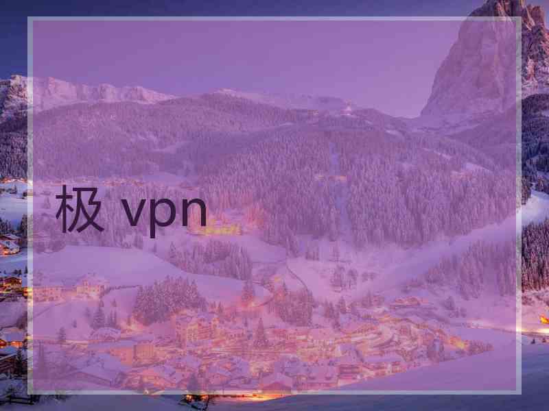 极 vpn