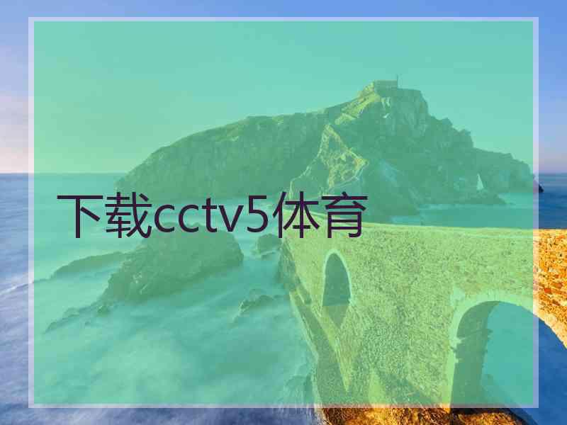 下载cctv5体育