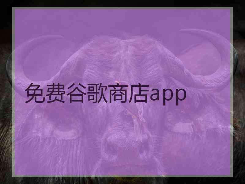 免费谷歌商店app