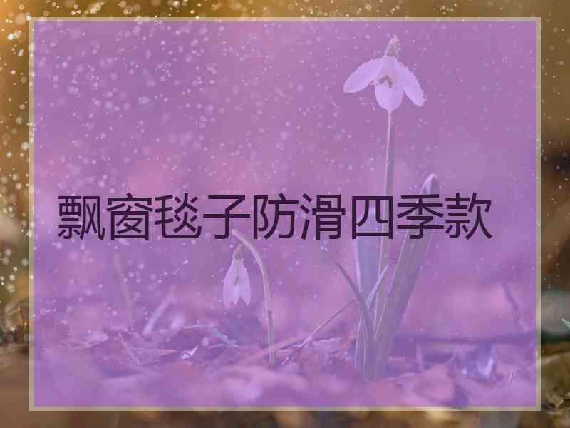 飘窗毯子防滑四季款