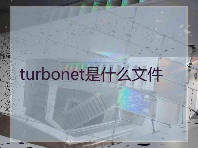 turbonet是什么文件