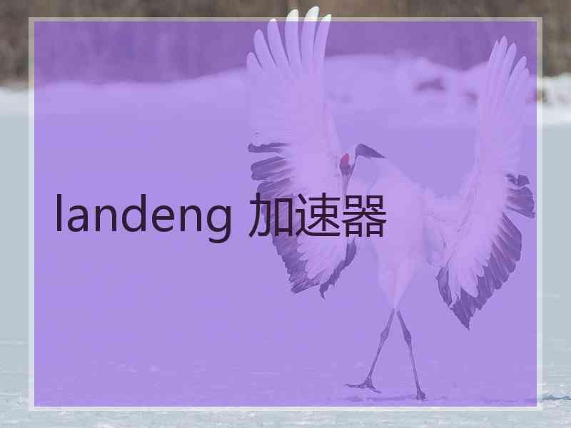 landeng 加速器