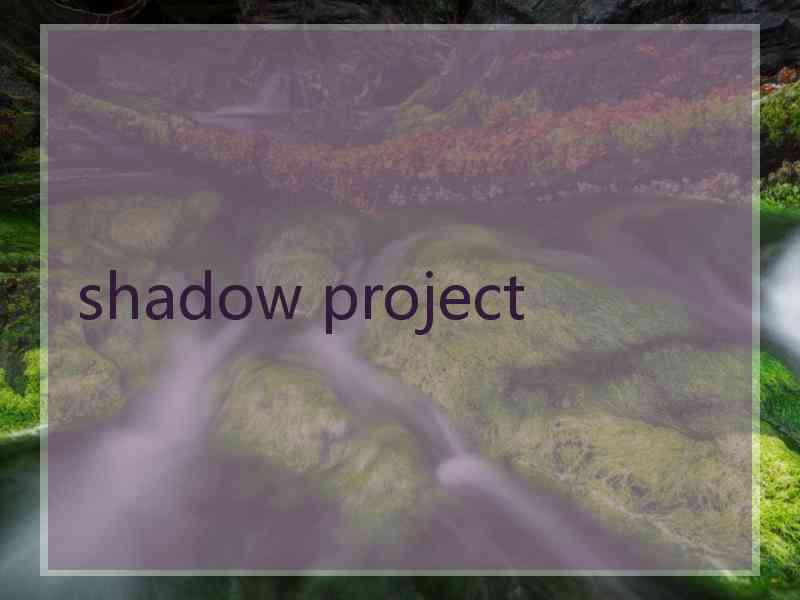 shadow project