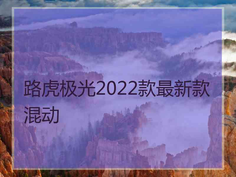 路虎极光2022款最新款混动