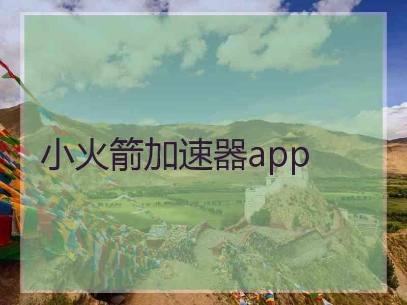 小火箭加速器app