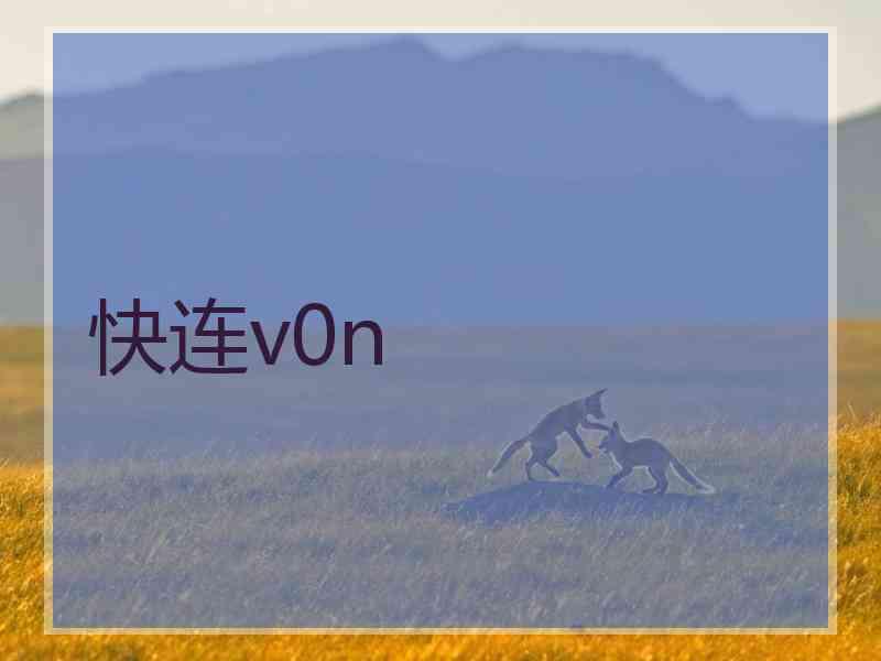 快连v0n