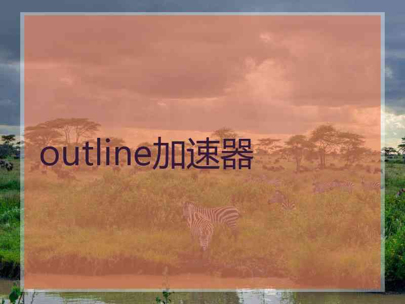 outline加速器