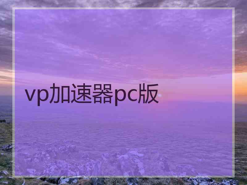 vp加速器pc版