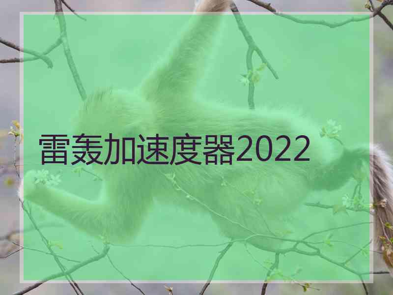 雷轰加速度器2022