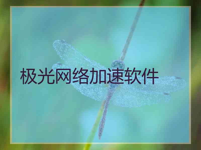 极光网络加速软件