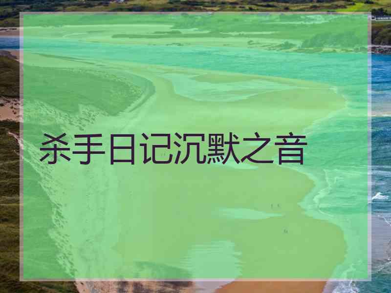 杀手日记沉默之音