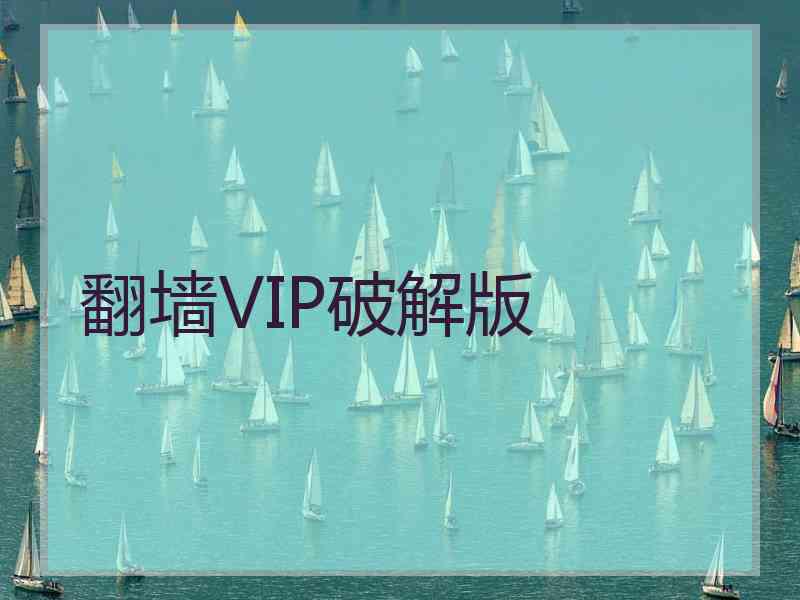 翻墙VIP破解版