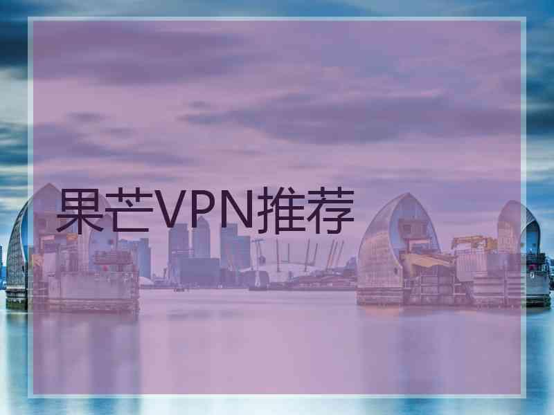 果芒VPN推荐