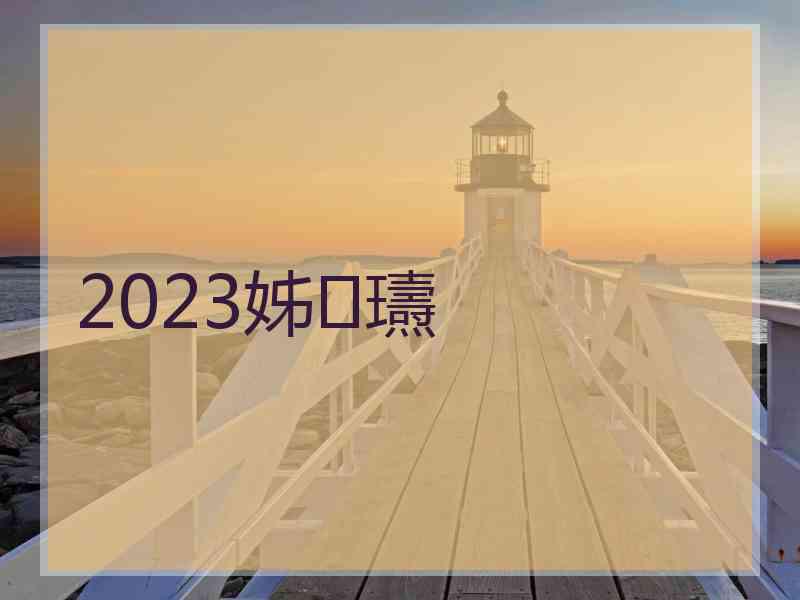 2023姊瓙