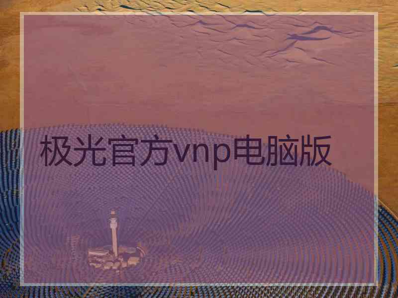 极光官方vnp电脑版