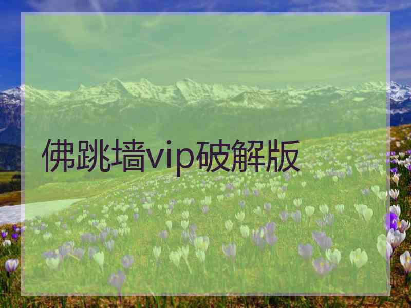 佛跳墙vip破解版