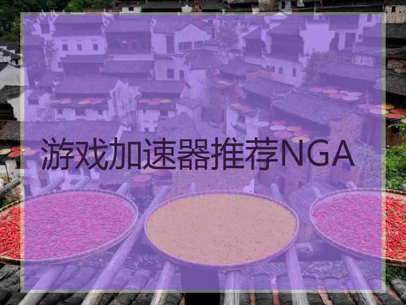 游戏加速器推荐NGA