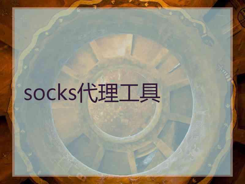 socks代理工具