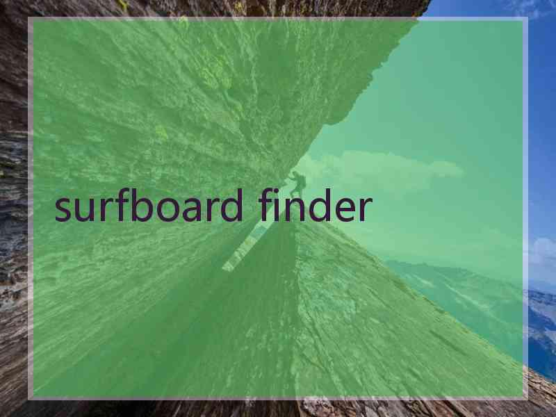 surfboard finder