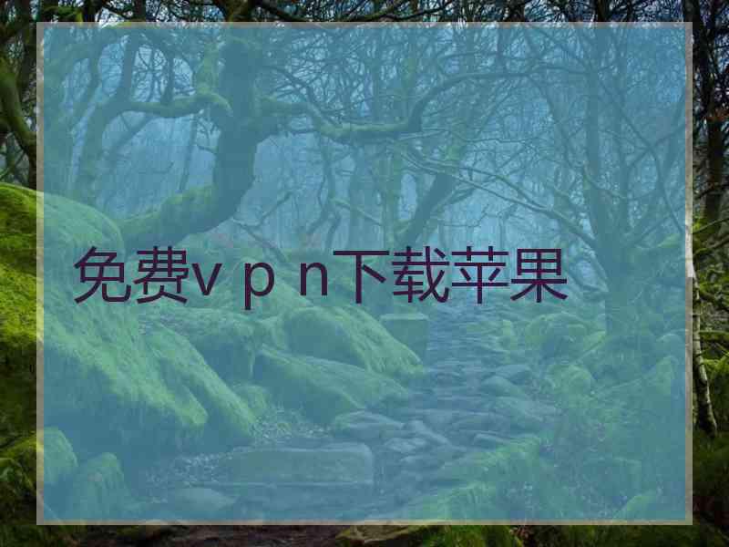 免费v p n下载苹果